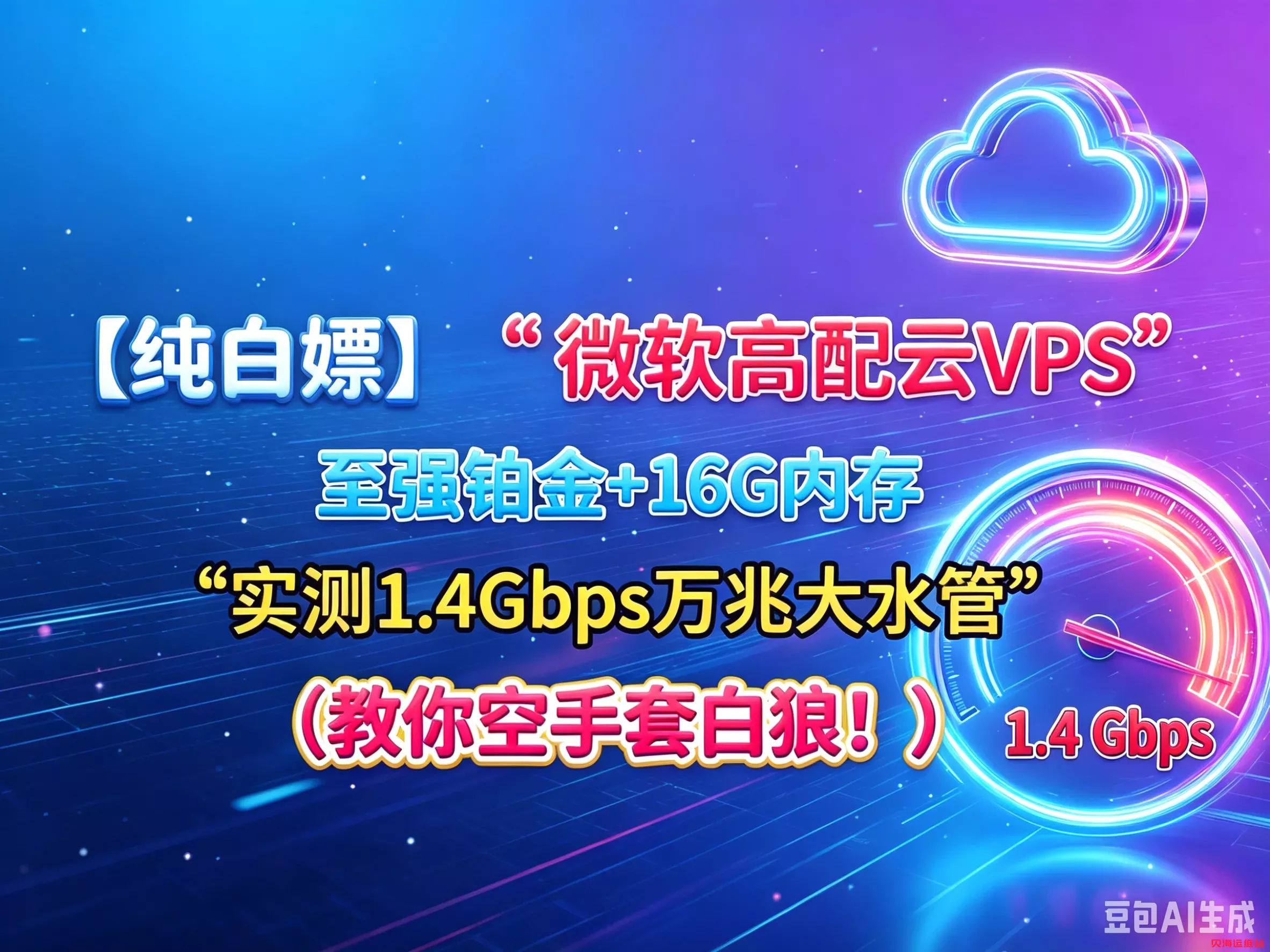 零成本领取微软高配云服务器，铂金 CPU +16G 大内存 + 4Gbps 高速带宽，保姆级实操指南